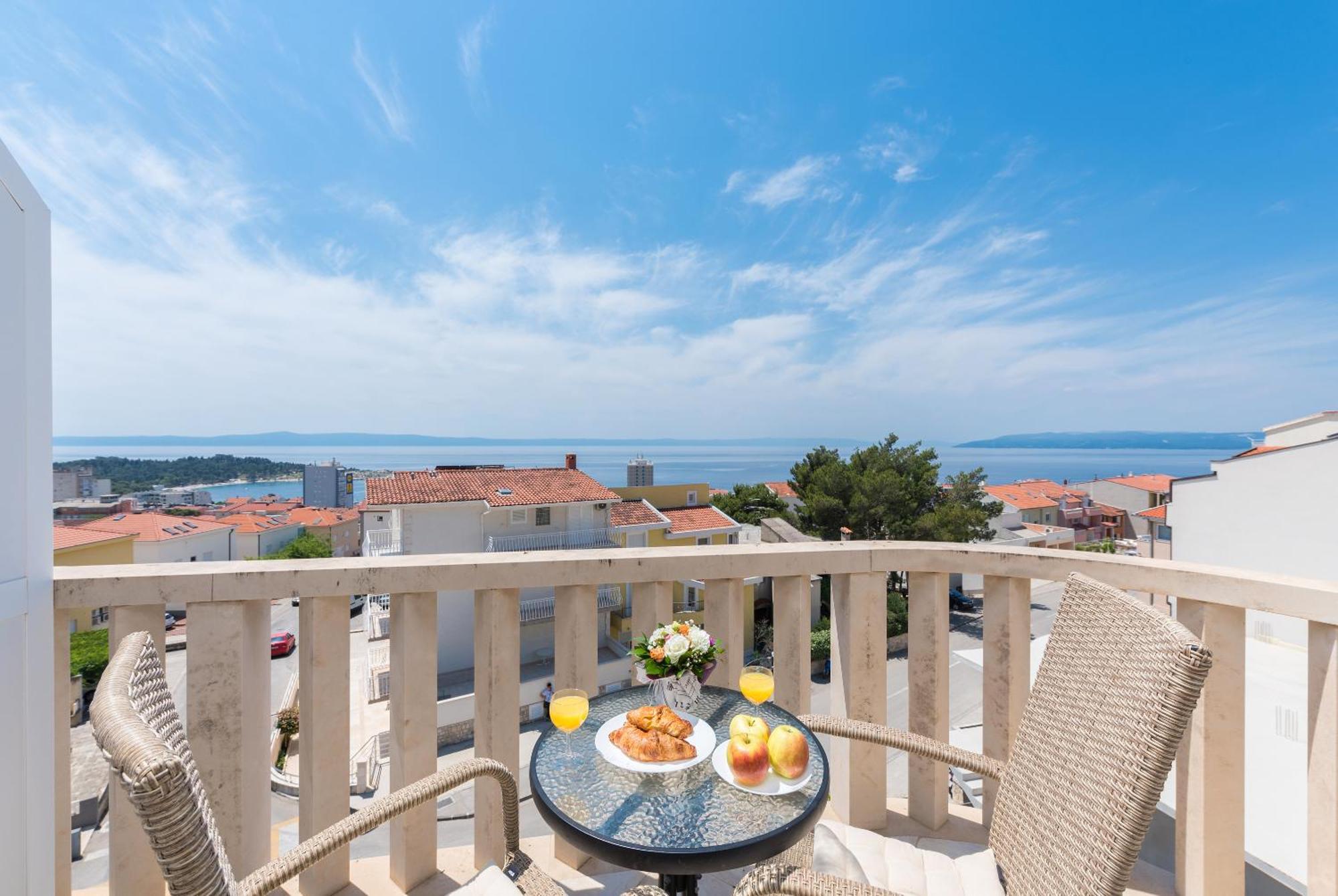Vila Marina Sea&City View Makarska Zimmer foto