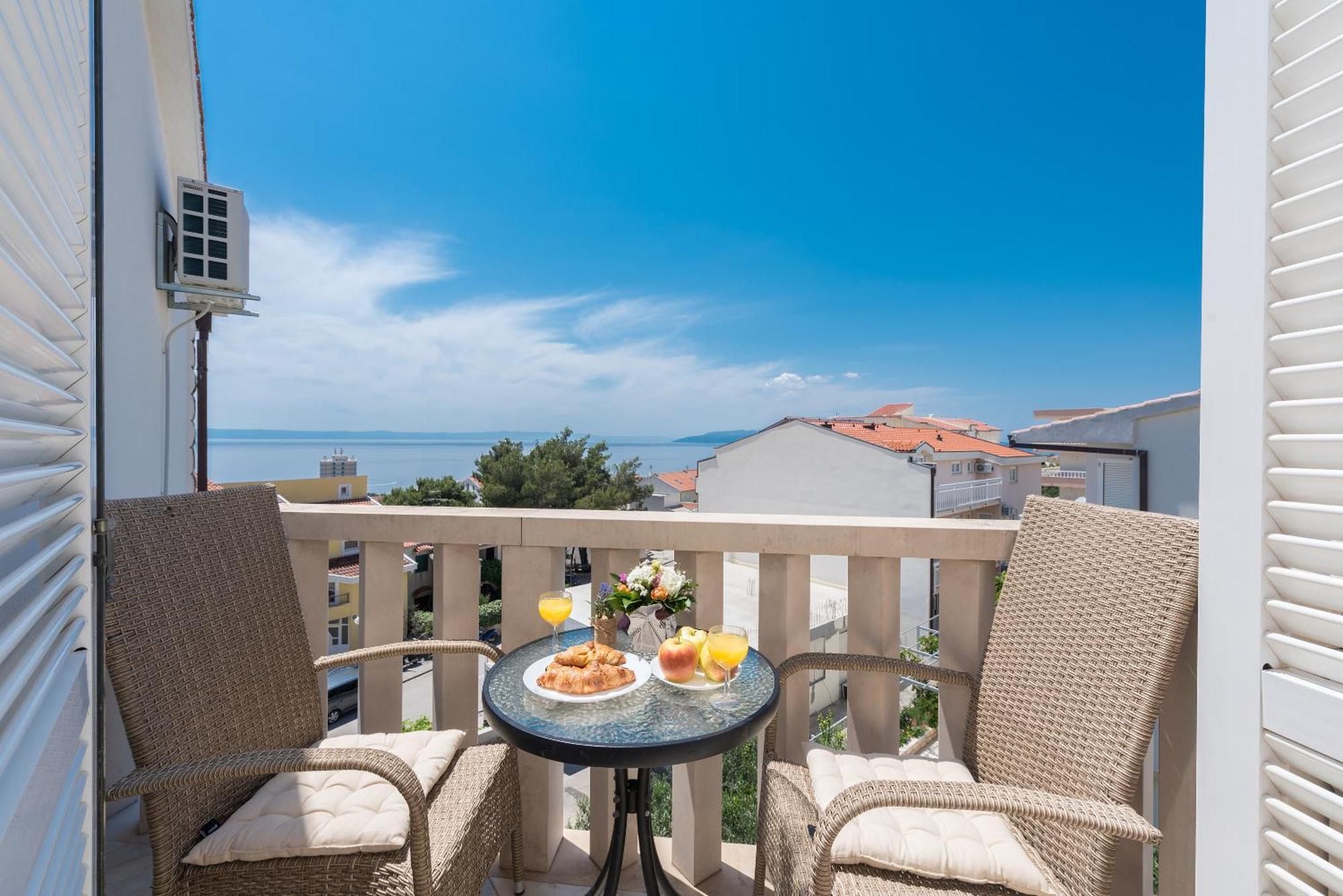 Vila Marina Sea&City View Makarska Zimmer foto